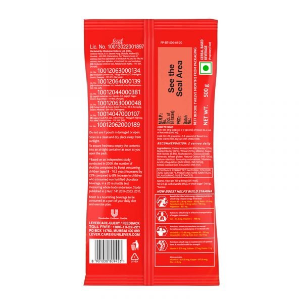 Boost Health Drink Pouch 500 g - Image 2