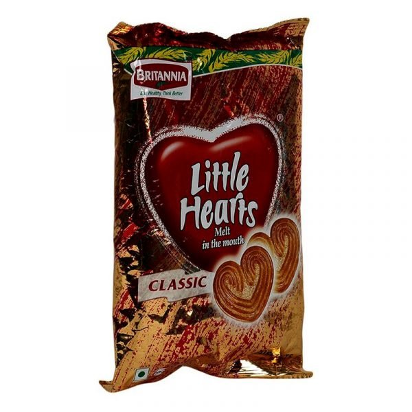 Britannia Little Heart Biscuits 75 g