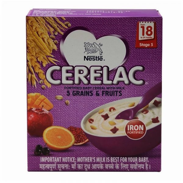 Cerelac Stage 5 Garins & Fruits Baby Food 300 g