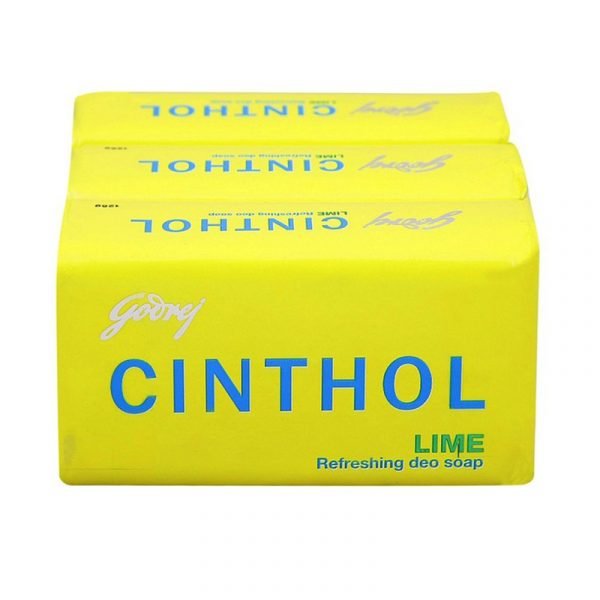 Cinthol Lime Soap 3 N ( 125 g Each)