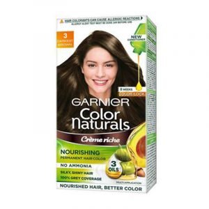Garnier Natural Darkest Brown Hair Colour Shade No 3 70 ml + 60 g