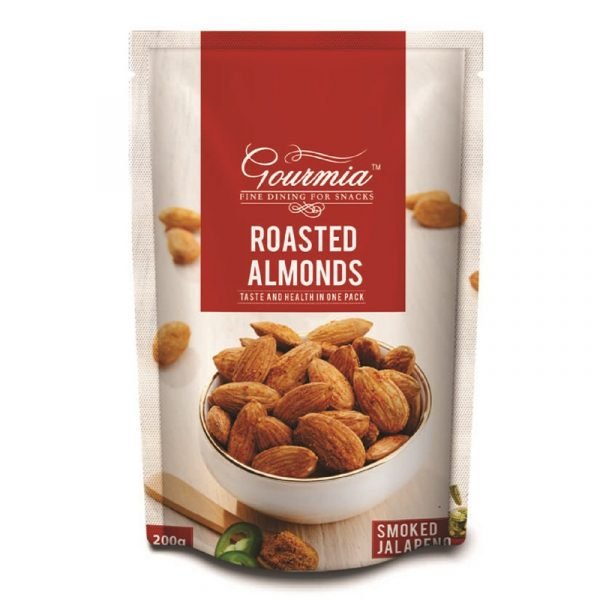 Gourmia Roasted Almond Smoked Jalapeno, 200 g
