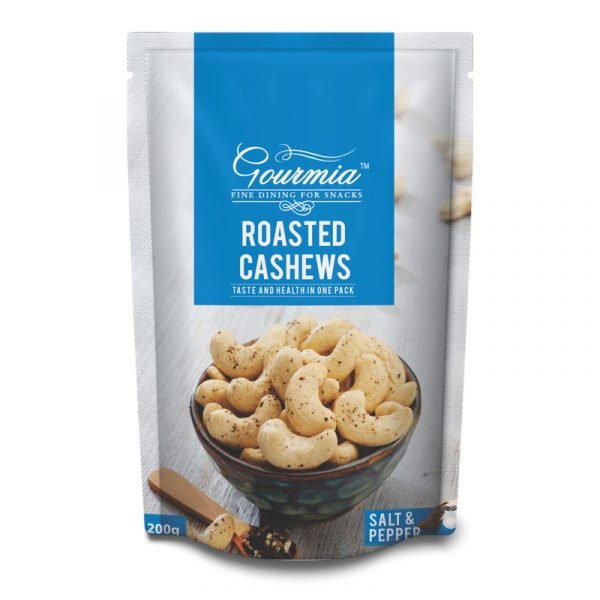 Gourmia Roasted Almonds Salt & Pepper, 200 g