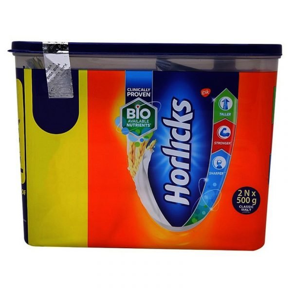 Horlicks Standard Health Drink 1 kg (500g+500g)