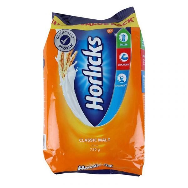 Horlicks Standard Health Drink Pouch, 750 g