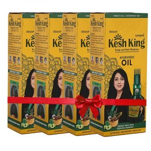 Kesh King Ayurvedic Hair Oil 4 N (100 ml Each)