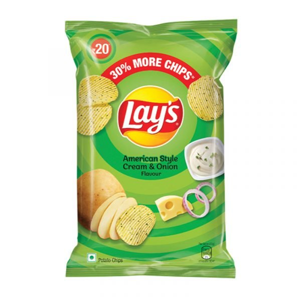 Lays Cream & Onion Chips 52 g