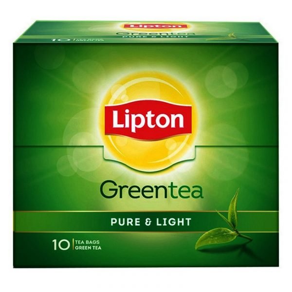 Lipton Pure & Light Green Tea Bags 10 N