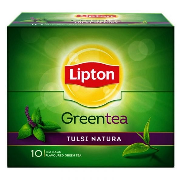 Lipton Tulsi Natura Green Tea Bags 10 N