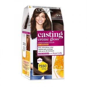 Loreal Paris Hair Colour Darkest Brown 72 ml