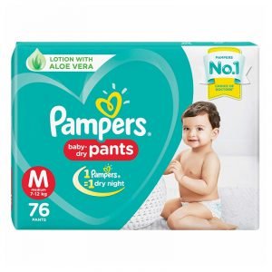 Pampers Active Baby Medium Pants 76 N