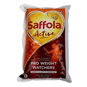 Saffola Active Pro Weight Watchers Edible Oil – 1 L Pouch