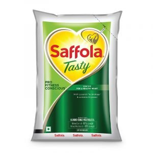 Saffola Tasty Pro Fitness Conscious Edible Oil- 1 L Pouch