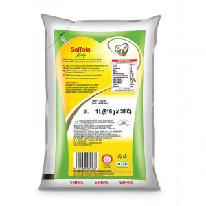 Saffola Tasty Pro Fitness Conscious Edible Oil- 1 L Pouch