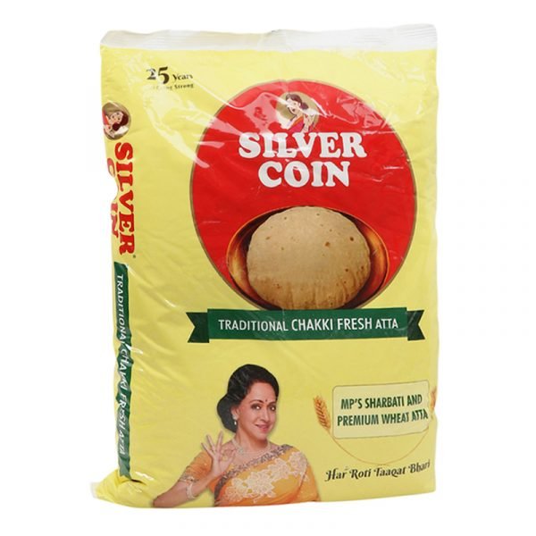 Silver Coin Chakki Atta 5 kg