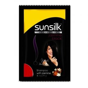 Sunsilk Jasmine Black Hair Shampoo 16 N (5.5 ml Each)