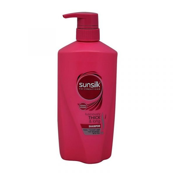 Sunsilk Shampoo Bottle Thick And Long, 650 ml