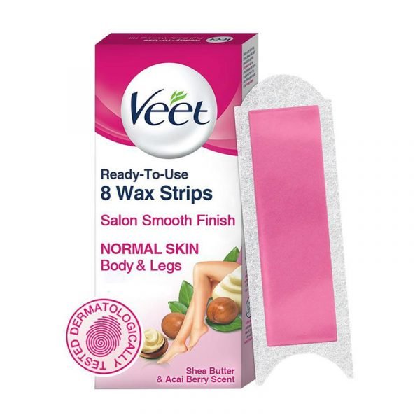 Veet Cold Wax Strips Normal Skin, 8 Strips