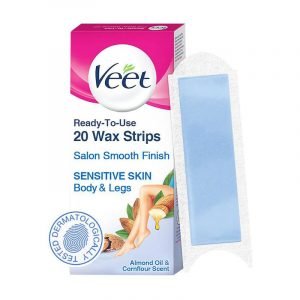 Veet Cold Wax Strips Sensitive Skin, 8 Strips