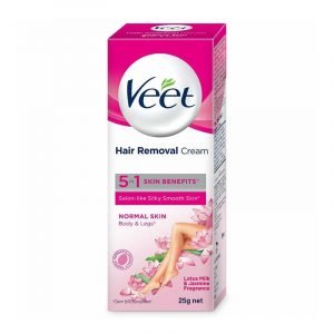 Veet Hair Removal Cream For Normal Skin, 25 g