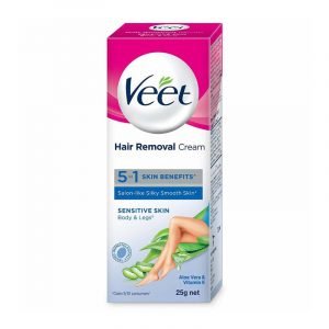 Veet Hair Removal Cream For Sensitive Skin, 25 g