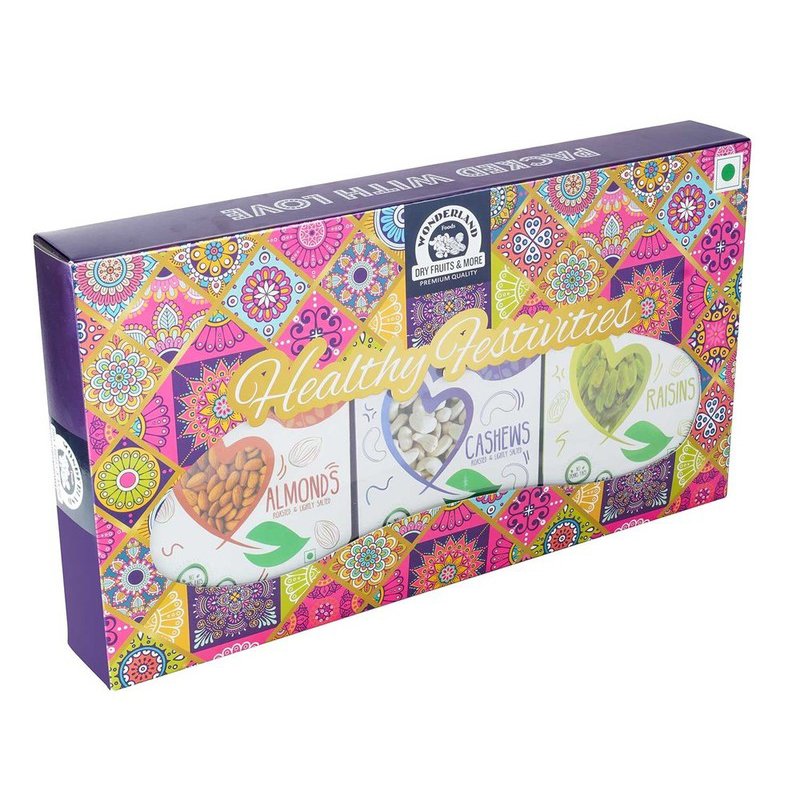 Wonderland Festive Fiesta Dry Fruit Gift Pack, 300 g - Image 2