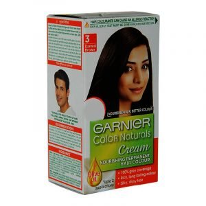 Garnier Colour Natural Darkest Brown Hair Colour Shade No.3 35 ml + 30 g