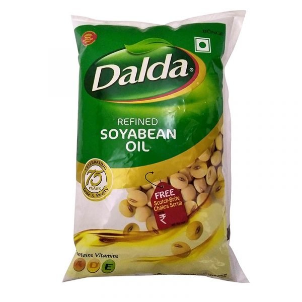 Dalda Soya Oil Pouch, 1 L