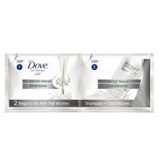 Dove Hairfall Rescue Hair Shampoo & Conditioner 16 N (12 ml Each)